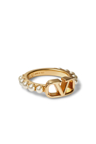 Valentino Garavani VLogo Signature Pearl Ring